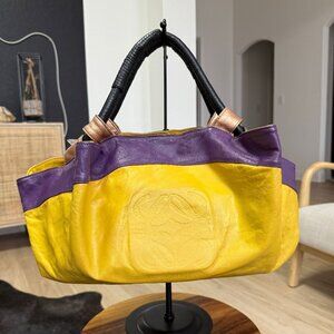 Colorful Loewe Nappa Aire Handbag